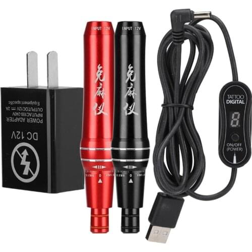 Tattoo One Machine Apparatus Fog Eyebrow Line Beauty Eyelash Lip Beauty Semi-Permanent Makeup Tools Tattoos Pen US Plug 100-240V