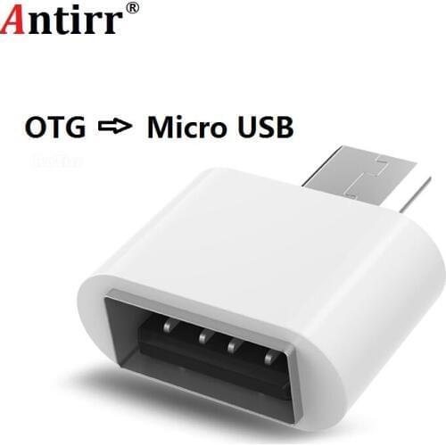 Antirr Mini Micro USB OTG Hug Converter Camera Tablet MP3 OTG Adapter for Samsung Galaxy S3 S4 Sony LG Microusb OTG cable