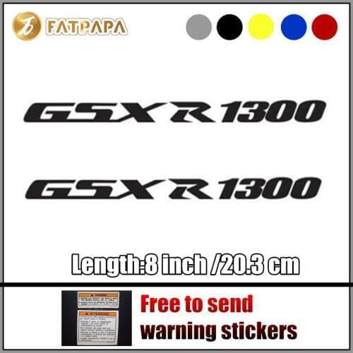 Motorcycle bike Fuel tank Wheels Fairing notebook Luggage helmet MOTO Sticker decals For Suzuki GSXR 1300 GSXR1300 Hayabusa