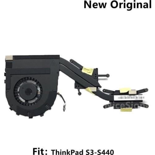 New Original For Laptop Lenovo ThinkPad S3-S440 CPU Cooling Fan Heatsink GPU Radiator Cooler FRU:04X1954
