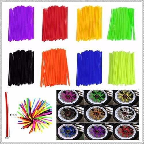 Motorcycle DirtBike Wheel Rim Spoke Skin Cover Wrap Tube for KTM 450EXC-R 450RALLY REPLICA 450SMR 500EXC XC-W