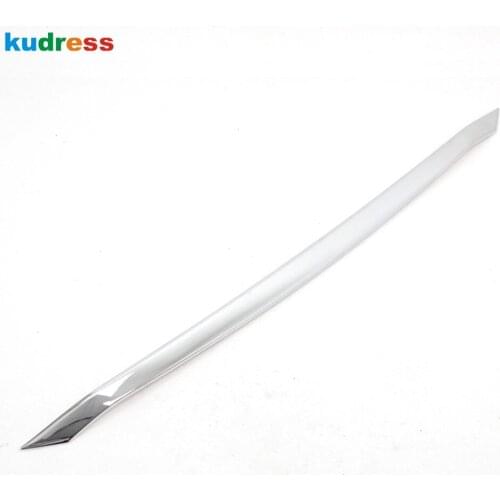 Front Hood Engine Cover Trim For Mazda CX-5 CX5 2015 2016 ABS Chrome Head Bonnet Grill Lip Molding Strip Car Styling Accessories