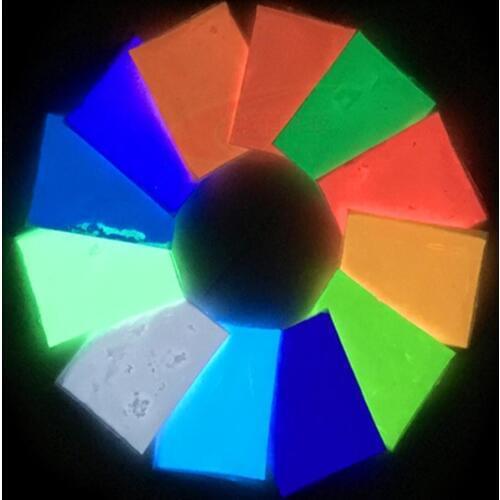 10g Dipping Pigment Powder Manicure Fluorescence Glitter Dust DIY Nail Art Decor