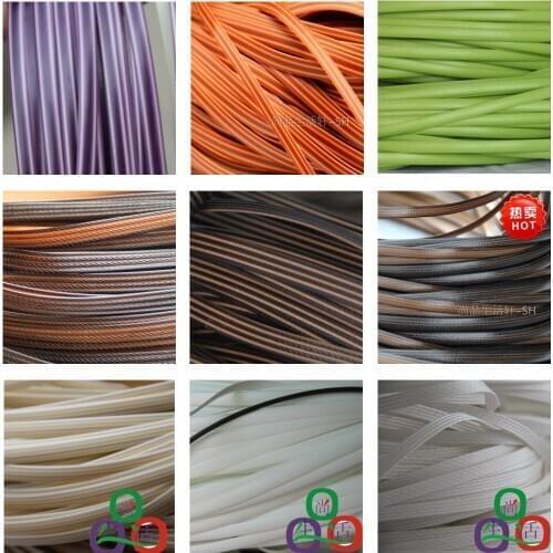 500 g flat synthetic rattan weaving material plastic rattan for knit and repair chair table synthetic rattan tavolo rattan