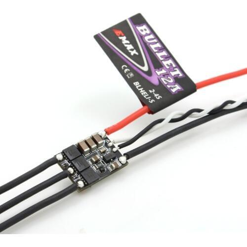 Gift Official EMAX D-SHOT Bullet Series 12A 2-4S BLHELI_S ESC 2.4g Support Onshot42 Multishot
