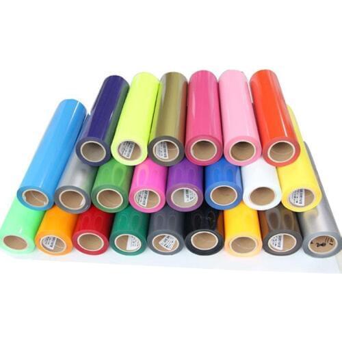 PU Heat Transfer Vinyl 10sheets A4 Sample Films Iron On DIY Fabric T Shirt Press Cutter Sticker HTV Clothes Printing Decorations