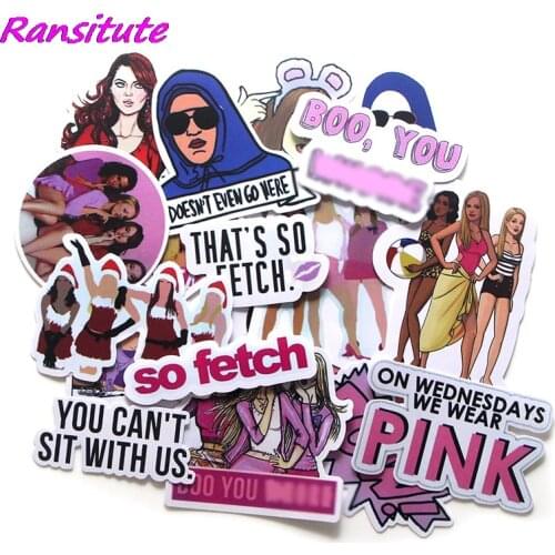 R339 19 Pcs/set Fashion Graffiti Sticker Kids DIY Skateboard Laptop Luggage Mobile Phone Bike Bicycle Waterproof Sticker