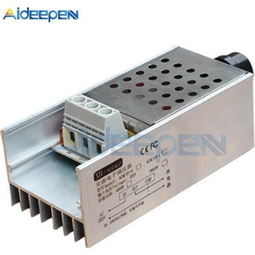 10000W SCR 25A Voltage Regulator Dimmer Switch Speed Controller Thermostat Temperature Control AC 110V 220V High Power