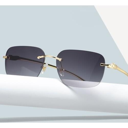 Womens Fashion Sunglasses Frameless Online Celebrity Sunglasses Womens Tide Small Frame Trim Ladies Sunglasses