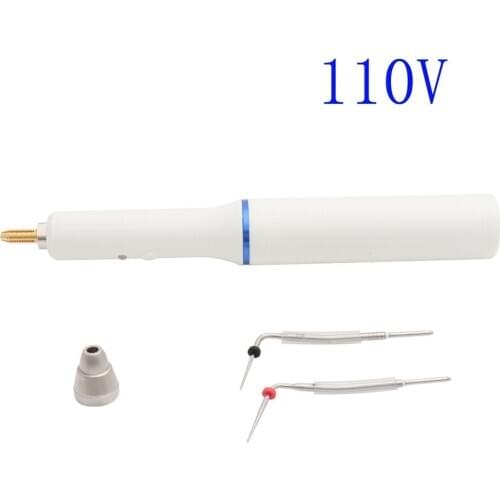 Dental Gutta Percha Obturation System Endo Heated Pen Cordless Wireless 2Tips 110V White