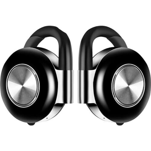 2021 V5 Wireless Headsets TWS Stereo Bluetooth 5.0 Earphones Ear Hook Noise Cancelling Bluetooth Headsets with Microphone