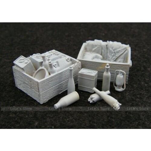 1/35 Resin Soldier Scene Accessories Allotment and Bottle