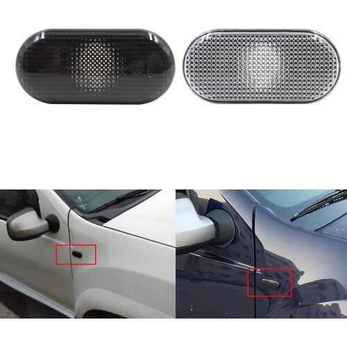 Clear/Smoked Side Marker Turn Signal Light For Dacia Duster Dokker Lodgy Renault Megane 1 Clio1 2 KANGOO ESPACE Smart Fortwo 453
