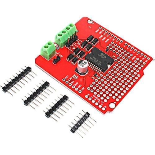L298P Dual Channel Motor Shield DC Stepper Board