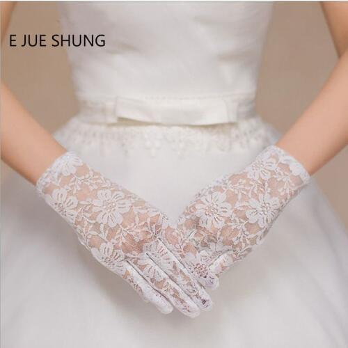 E JUE SHUNG Bridal Short Gloves