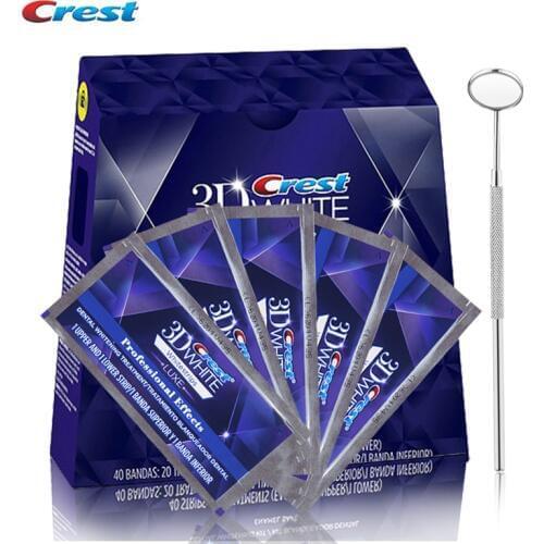 3D White LUXE Professional Effect Oral Hygiene Tooth Whitestrips Steel Dental Kit Toothbrush Teeth Whitening
