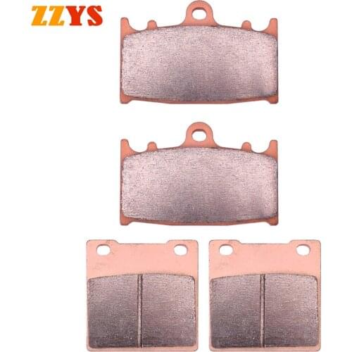 250cc 350cc Motorcycle Front and Rear Brake Pads Set For Suzuki TV250 TV 250 VJ21A Wolf 250 SG350N SG350 N Goose SG 350