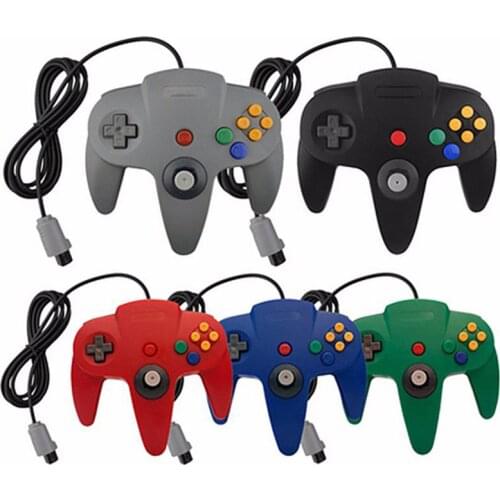Wired Gamepad Joystick Remote Game Controller For Nintendo N64 Console Game Controller Factory Price
