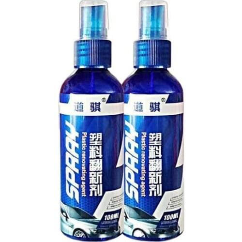 100ml Plastic Restore Agent Long-lasting Protection Coated Interior Wax Car Special Multi Function Cleaner Plastic Restore Agent