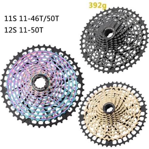 Bike Freewheel Alloy Hollow Ultralight 11/12-speed 46t 50t Bike Cassette Flywheel