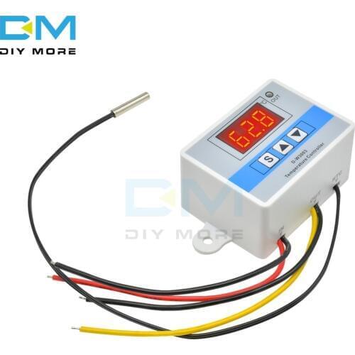 W3003 DC 12V Red LED Digital Temperature Controller Thermostat For Incubator Box Thermoregulator Heating Cooling Temperature