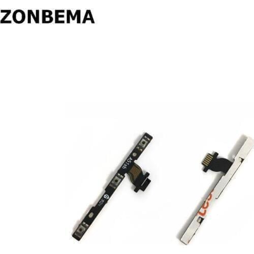 ZONBEMA 10PCS For Asus Zenfone 5 ZE620KL 6.2" Power On Off Volume Switch Flex Cable Ribbon Repair
