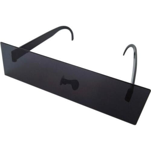 ZXTREE 2019 Sunglasses Women Men Design Retro Long Party Eyewear Second Element Diffuse Show Black Square Driver Sunglasses Z28