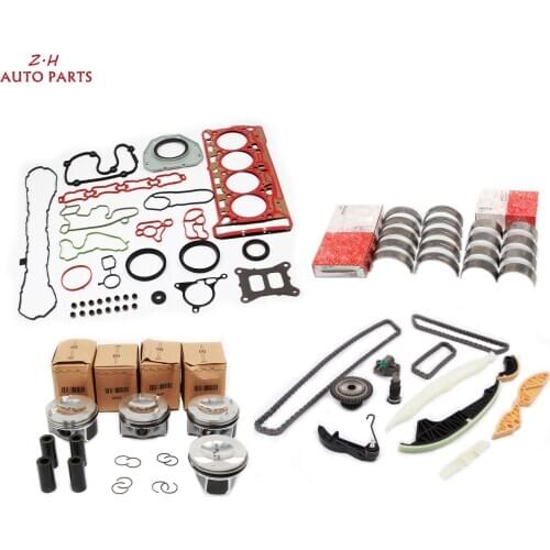 06H 198 151 C Engine Overhaul Kit Modified Piston Timing Chain Set For Audi A4 A5 Q5 Q7 TTS VW Passat Tiguan Golf Scirocco 2.0T