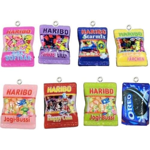 10PCS Mix Resin A Small Bottle DIY Accessories SLIME Filling Cream Gel Mobile Phone Shell Decoration