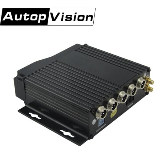 APV-MDR210 12V 4-channel DVR vehicle traveling data recorder wireless data transmission DVR 4 monitoring and recording car DVR