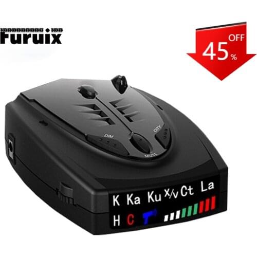 Auto Radar Detector English Russian Thai Voice Auto Vehicle Speed Alert Warning Anti Radar Car Detector