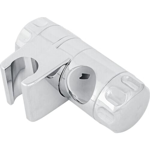 ABS Chrome Shower Head Holder Adjustable 22-25MM Bathroom Shower Bracket Rack Slide Bar Bathroom Faucet Accessories Shower