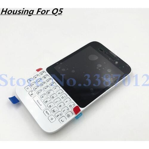 For Blackberry Q5 Original Full Complete Mobile Phone Housing Cover case + Keypad +Side Button + LCD screen