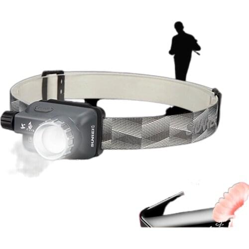 USB charging induction fish fishing bait headlight lamp light night fishing light waterproof highlighted