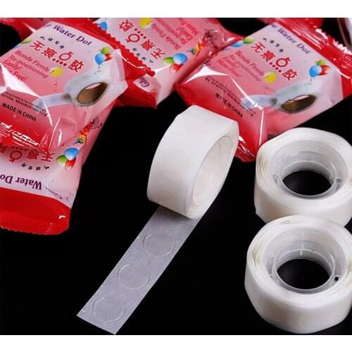 100pcs Balloons Glue Adhesive Wedding Birthday Party Decoration Fixed Clip Ballon Dot Super Sticky Point Double Sided Stick Tape