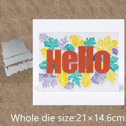 XLDesign Craft Metal Cutting Dies stencil mold Bold lowercase letters scrapbook Album Paper Card Craft Embossing die cuts