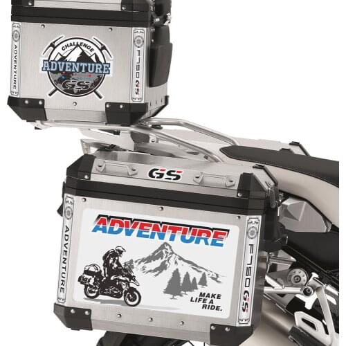 Motorcycle Sticker Decal For BMW F750GS F750 GS Tail Top Side Aluminum Trunk Luggage Cases ADV Adventure Moto Sticker