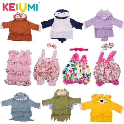 New 22-23 inch Randomly Send High Quality Can Choose Newborn Baby Doll Clothes Discounted Girls Dress Gifts For Kid‘ s Day