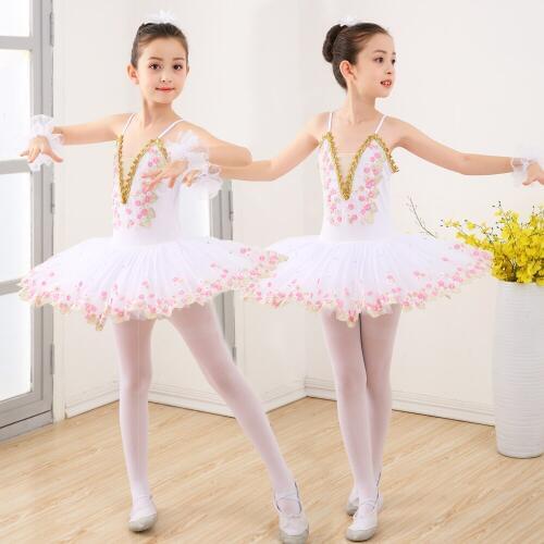 New Professional Swan Lake Ballet Tutu Costume Girls Children Ballerina Dress Kids Ballet Dress Dancewear Dance Dress For Girl