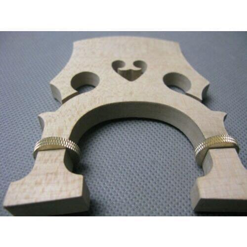 New 10pcs 3/4-4/4 Adjustable height cello Bridge maple wood cello parts