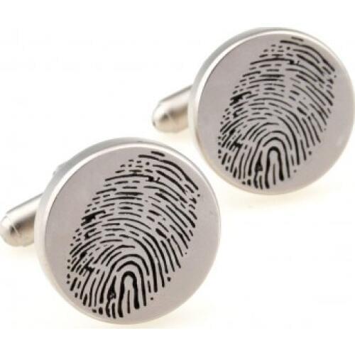 Fingerprint Enamel Enamelled Cufflink Flower Stripe Epoxy Cuff Link 4 Pairs Wholesale Free Shipping
