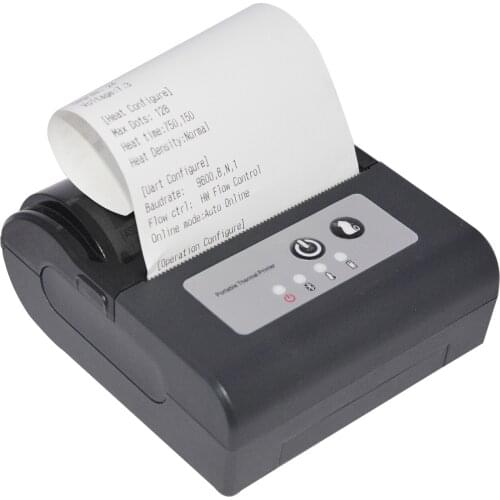 Portable Android Adapter USB Bluetooth Thermal Printer HCC-T3P-B