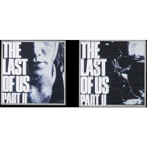 The Last Of Us Part 2 Ellie Backpack Pins Brooch Metal Badge Brooches For Fans Game Jewelry Gift