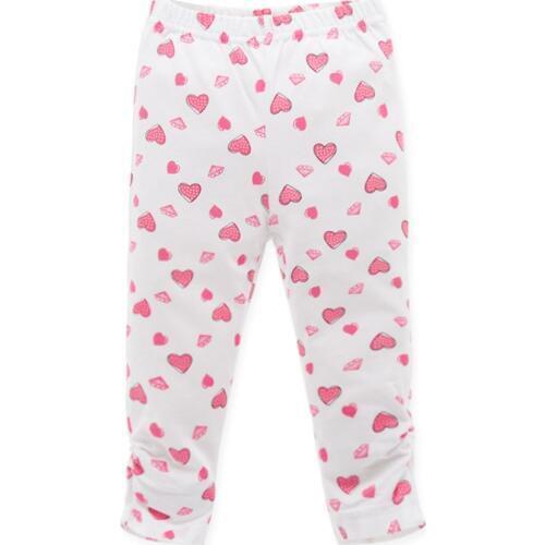 Kavkas Kids Girls Boys Pants Full Length Straight Dot Mid Waist Children Pants Loose Elastic Casual Trousers