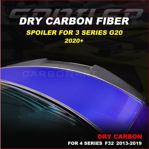 Spoiler For 4 series F32 2013-2019 Dry Carbon Fiber M4 Type Spoiler trunk spoiler for bm w 4 Series F32 318i 320i 325i 2013-2019