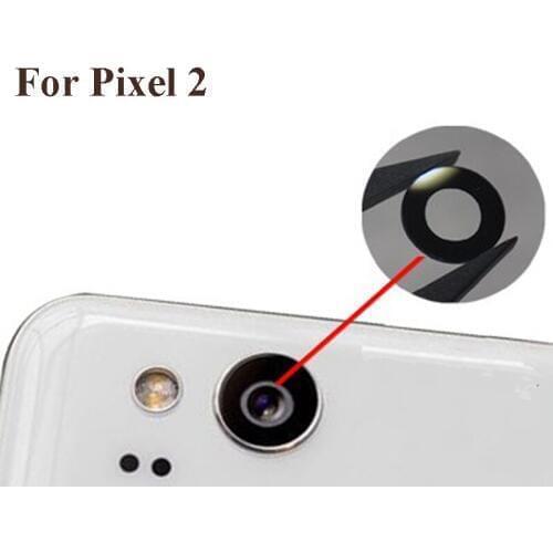 High quality For Google Pixel 2 Back Rear Camera Glass Lens Repairment Repair parts test good For Google Pixel 2 Pixel2