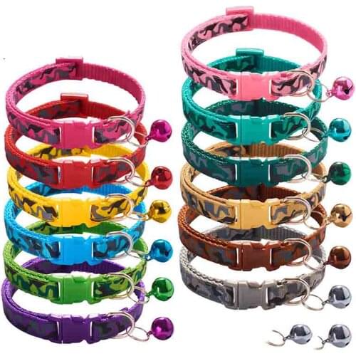 2 Sizes Dog Collar Nylon Pet Dog Tag Keychain Custom Puppy Cats Collar Adjustable For Small Medium Large Dogs