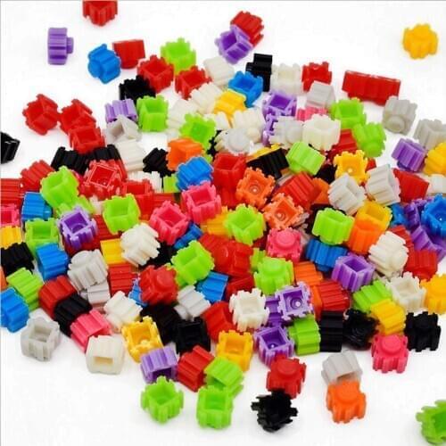 500Pcs Building Blocks Mini Diamond Micro Building Blocks DIY Creative Bricks Bulk Model Figures Educational Kids Toys
