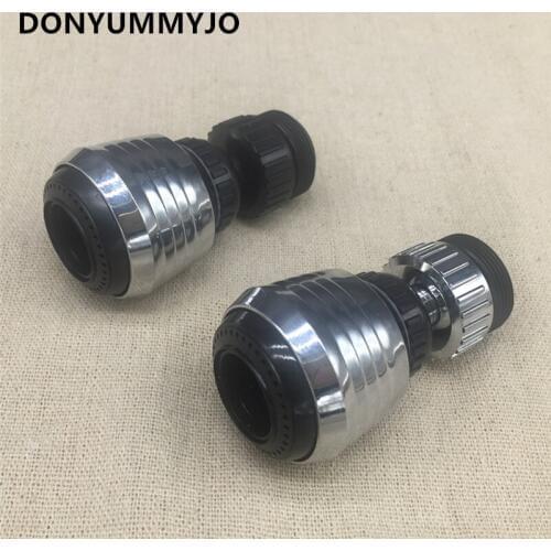 50pcs/pack Faucet Aerator Water Saving Device For 360 Degree Water Bubbler Swivel Head Saving Tap Faucet Aerator Adapter Device