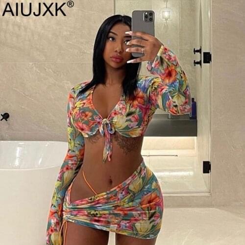 AIUJXK Swimwear With Sleeves